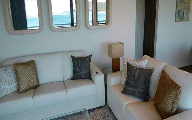 On the Beach at Fingal Bay