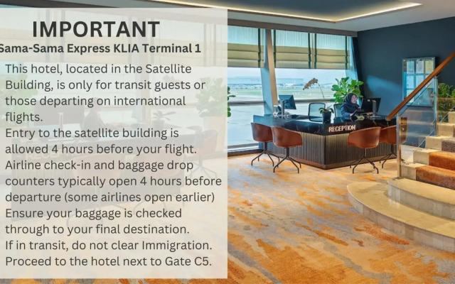 Sama-Sama Express KLIA Terminal 1 - Airside Transit Hotel