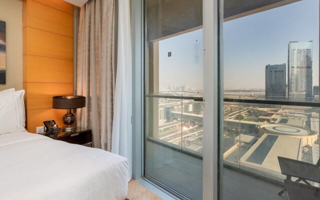 SuperHost - Luxe Apt With Stunning Panoramic Burj Khalifa View I Address Dubai Mall