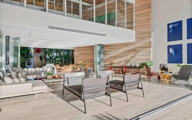 Architectural Oceanfront Masterpiece w Pool