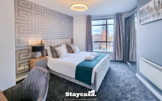 Luxury Apartment Canal View Castlefield - Parking