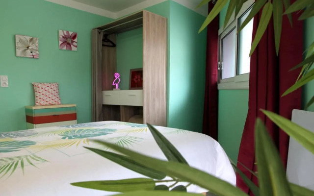 T2 LE GREEN SPA SAUNA & BALNEO tout confort.