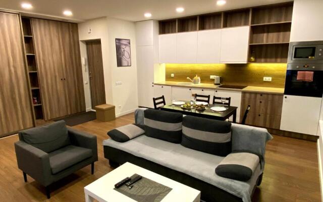 Oršos Spacious Apartment in Vilnius City Center, with Balcony