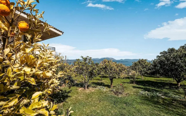 Holiday villa with incredible sea view in Paralia Avlidas