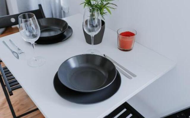 Ventspils studio apartment with lovely balcony