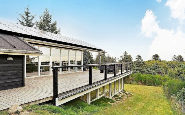 Modern Holiday Home in Brovst with Hot Tub