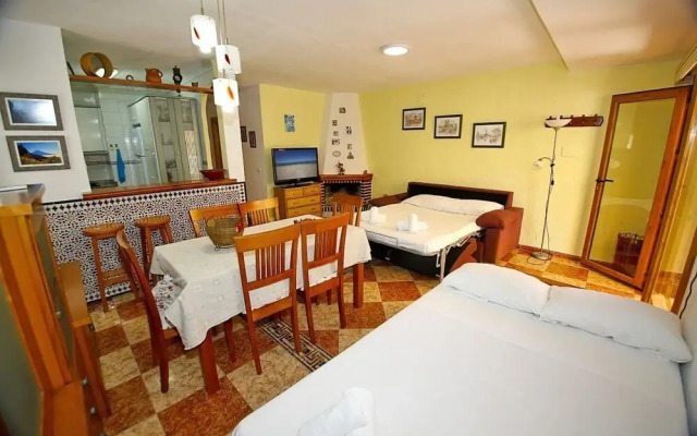 The nearest bungalow to the beach