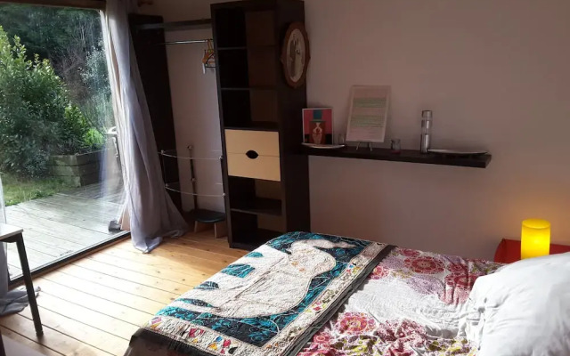 Maison bois bioclimatique