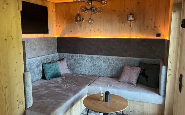 Panoramic hut in the ski Area