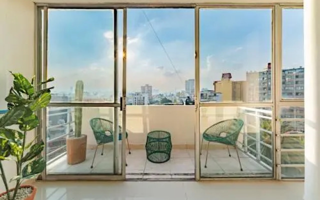 VH - Espaciosos Departamentos 3 BR Condesa NL148