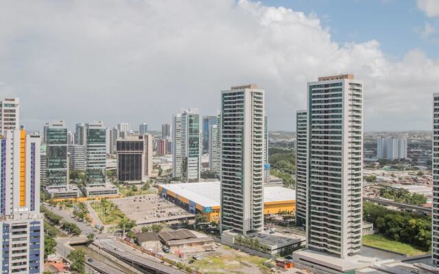Excelente Flat em Boa Viagem 2 quartos. Ideal para famílias e executivos NOB2105