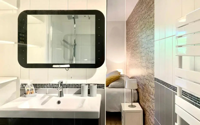 Blagnac : appartement T2 avec jardin, parking et climatisation