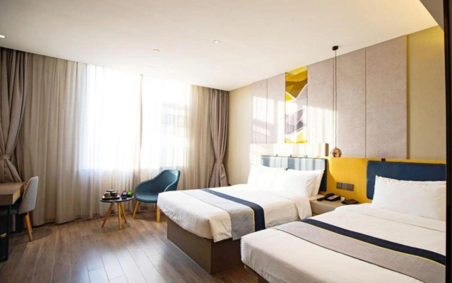 Home Inn UP Huayi Select Hotel (Dongying Yinzuo Mall Shengli Oilfield Central Hospital Branch) – Guest Rooms – Dongying