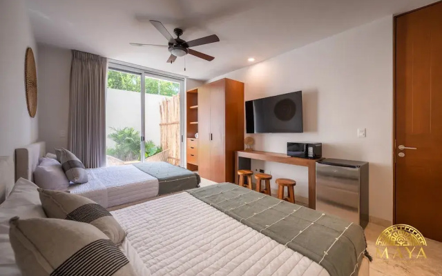 NHOA 112C Lux 1BR Condo Plunge Pool in Aldea Zama
