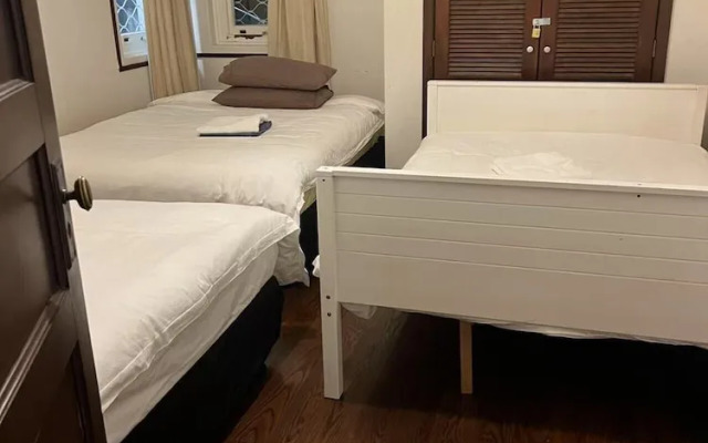 4 double 2 sofa beds in a apartment