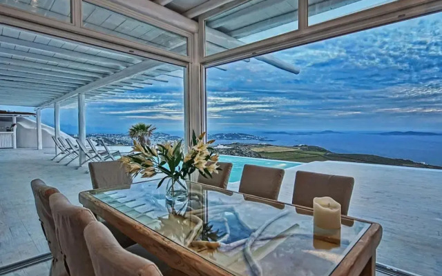 Luxury Key Mykonos 8 Bed Villa Blue Paradise Kastro