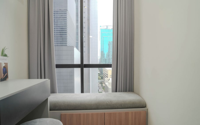 Urban Grey 1Br At Sudirman Suites Apartment