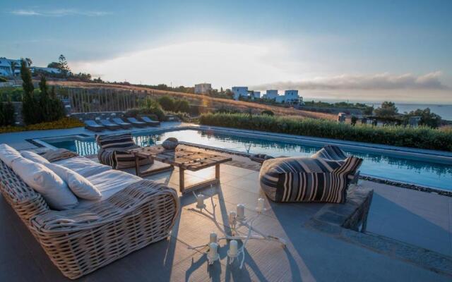 Luxury Paros Villa Sea View Villa Private Pool 4 BDR Tserdakia