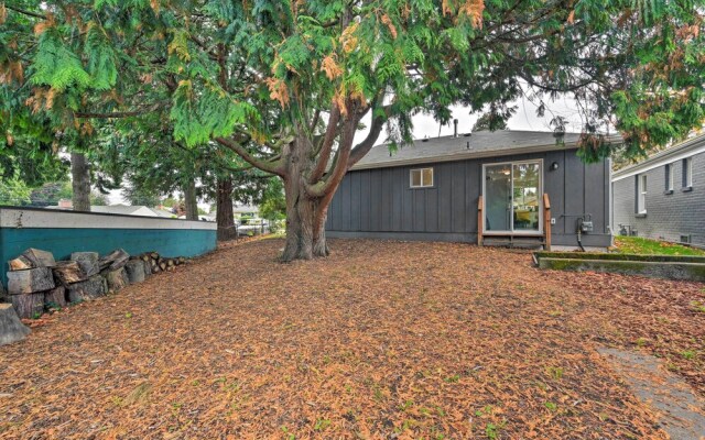 Bright Seattle Cottage w/ Private Backyard Access!