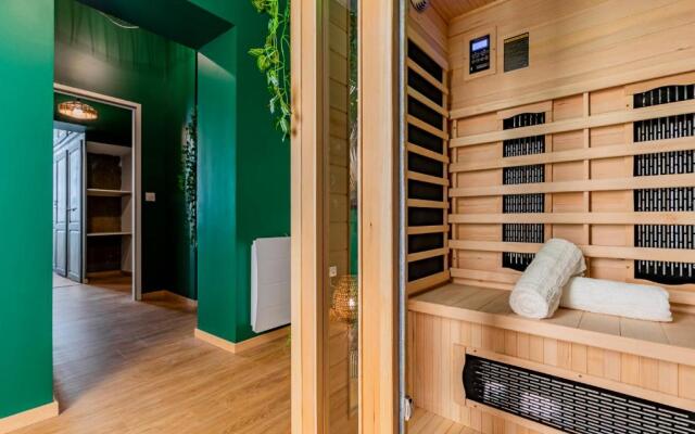 Appartement Jungle - Libourne Centre - 4 pers - Sauna - Netflix