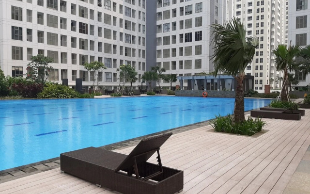 Simply Furnished And Comfy 2br Apartment @ M-Town Residences