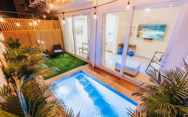 Apartment with pool in Noord Aruba