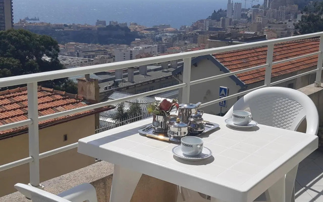 Monaco Sunset T3 avec garage Vue imprenable