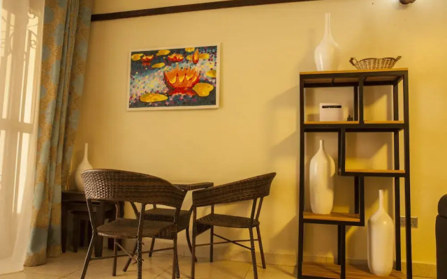 Three Bedroom art themed apartment