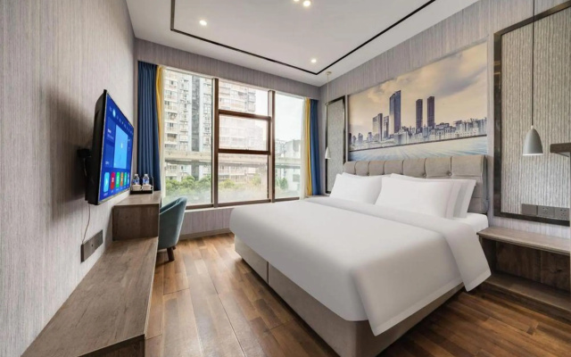 Huanlesong Huayuan Hotel (Chongqing Jiangbei Airport Huixing Light Rail Station) – Guest Rooms – Chongqing