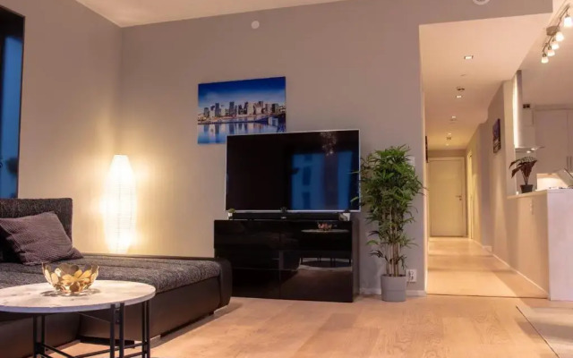Luxury apartments at OSLO barcode