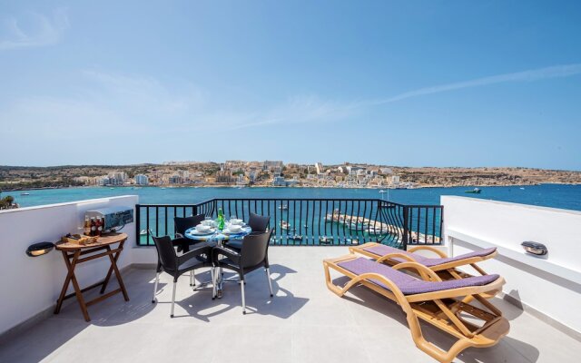 Harbour Lights Seafront Penthouse by Getaways Malta