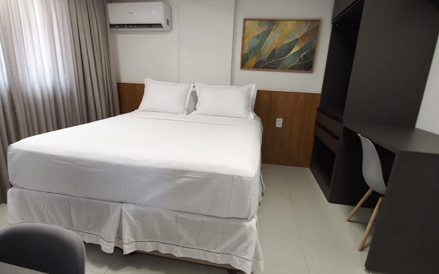 Flat Cabo Branco Aurea 50m do mar 403