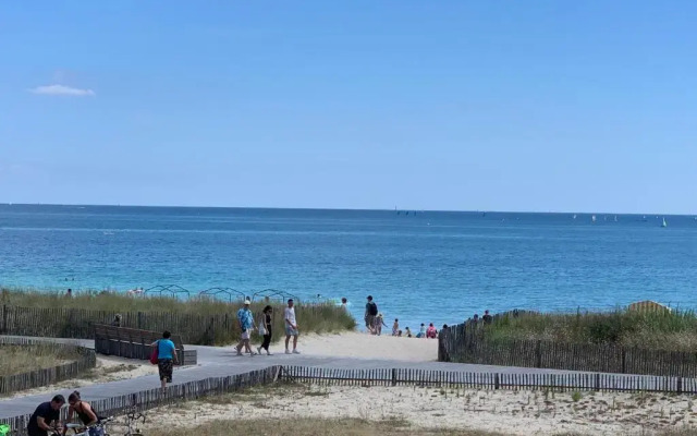 Carnac : Appt 4 p. Face mer vue exceptionnelle