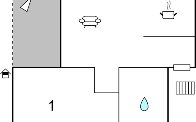 Nice Apartment in Brodarica With Wifi and 1 Bedrooms