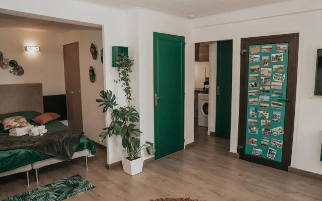 Grand studio, vue mer centre ville carte parking