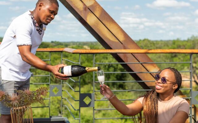 Kruger Shalati - Train on the Bridge and Garden Suites