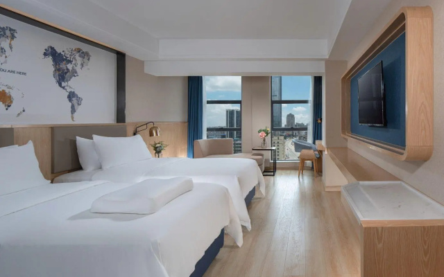 Kyriad Marvelous Hotel Huizhou Huiyang Station  Yi Center – Guest Rooms – Huizhou