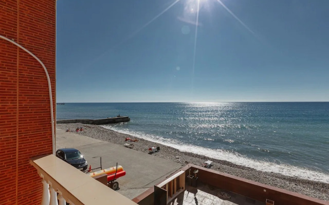 Sea outside window