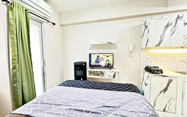 Homey Studio 1BR, Fast Wifi SMARTtv HotShower Tower H