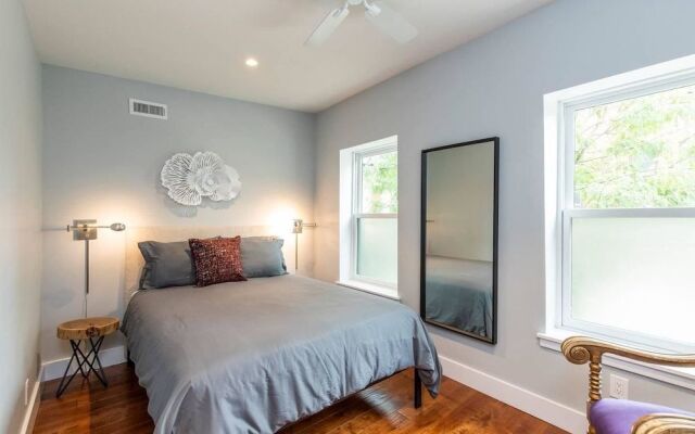 Modern European Home - Garden Patio w/ Firepit