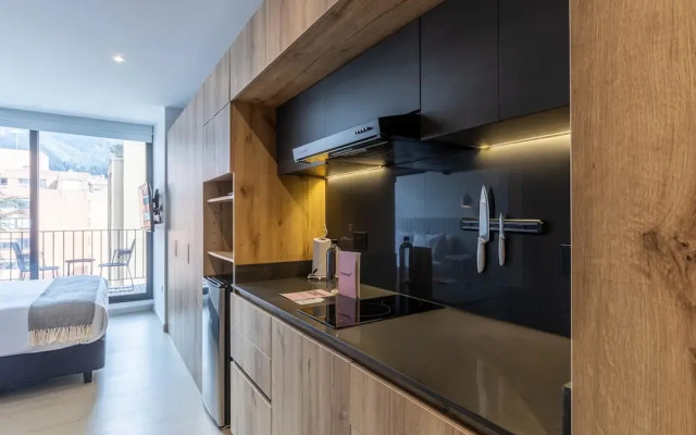 Amazing Loft With Balcony in El Nogal