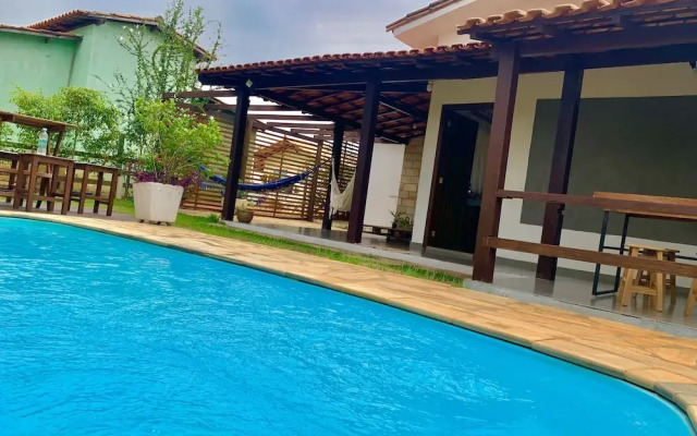 Charme e Aconchego - Casa para 10 pessoas com 3 quartos