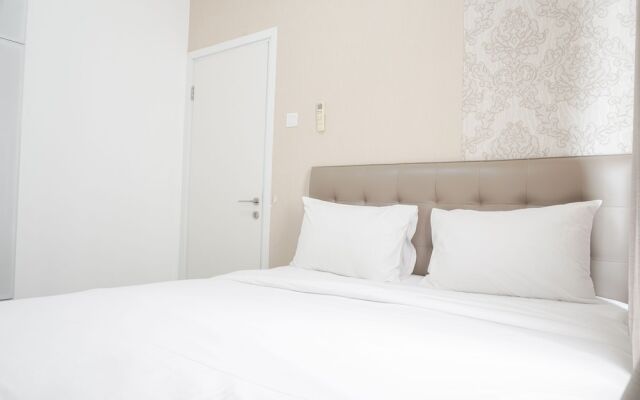 Cozy And Well Designed 2Br At Green Pramuka City Apartment