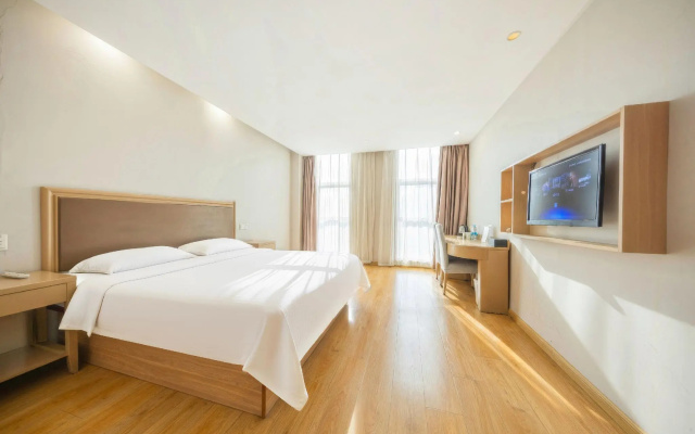 GreenTree Inn Tianjin Xiqing Development Zone Renrenle Square Express Hotel – Guest Rooms – Tianjin