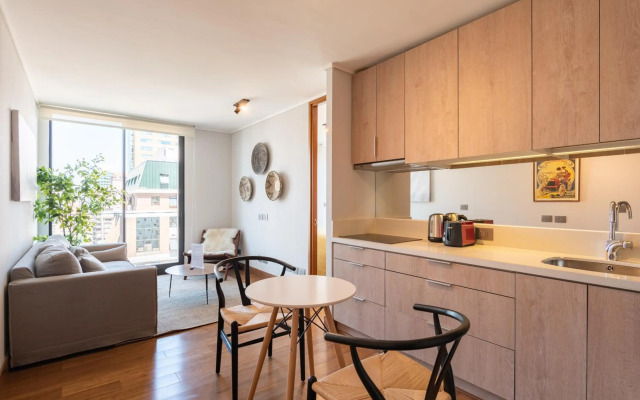 Uptown Wood - 1BR Parking Wifi Mall Pool