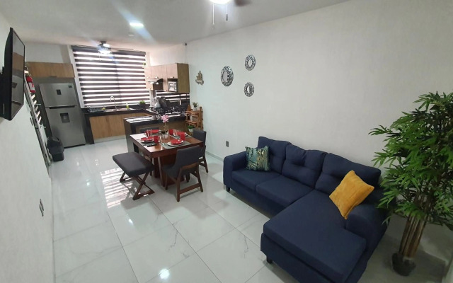 NUEVO ¡Hermoso departamento amueblado con alberca!