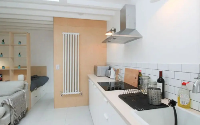 Modern recently converted studio in East London