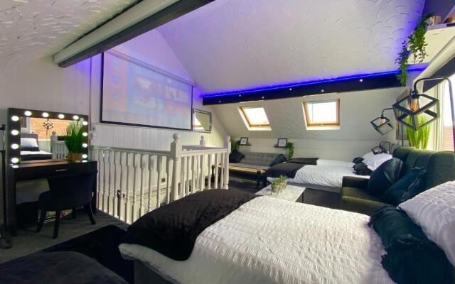 New…The Hottub House Blackpool Pleasure Beach