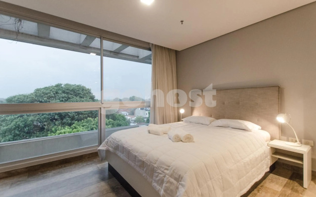 Encantador Apartamento en Villa Morra 1D004