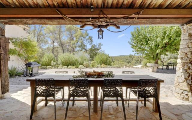 Tranquil 5-Bedroom Stone Villa with Private Pool